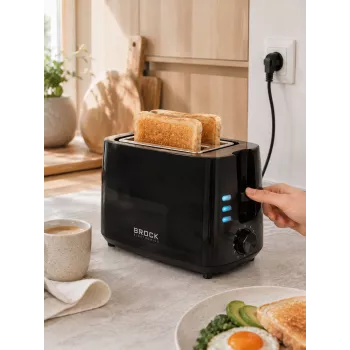 Torradeira Brock BT 1005 BK 800W, preta
