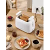 Torradeira Brock BT 1008 WH de 2 fatias 750W branca