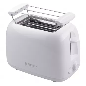 Torradeira Brock BT 1008 WH de 2 fatias 750W branca
