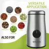 Moinho de café Brock CG 1050 SS 150W, aço inoxidável