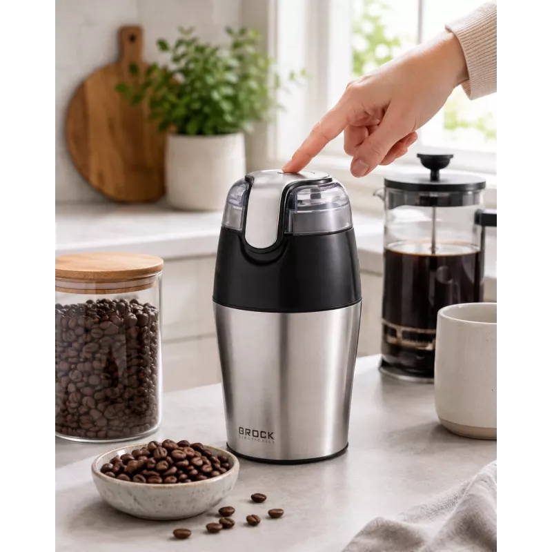 Brock CG 4050 SS moinho de café, 150 W, aço