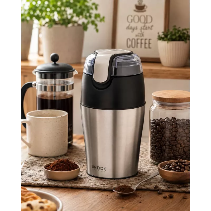 Brock CG 4050 SS moinho de café, 150 W, aço