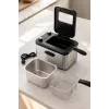 Fritadeira Brock DF 3001 SS 3,2L 2200W preto/aço inoxidável