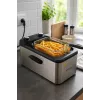 Fritadeira Brock DF 3001 SS 3,2L 2200W preto/aço inoxidável