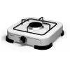 Fogão a gás Brock GS 001 W de placa única, 1,5 kW, ignição manual, aço esmaltado, branco