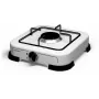 Fogão a gás Brock GS 001 W de placa única, 1,5 kW, ignição manual, aço esmaltado, branco