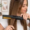 Crimper de cabelo em cerâmica Brock HC 2001 BK, 25 W, preto