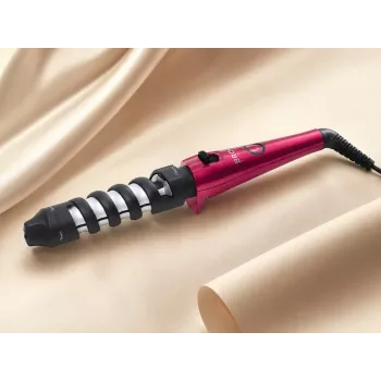 Brock HC 6201 PK Ferro de caracóis 40W modelador de cabelo, rosa
