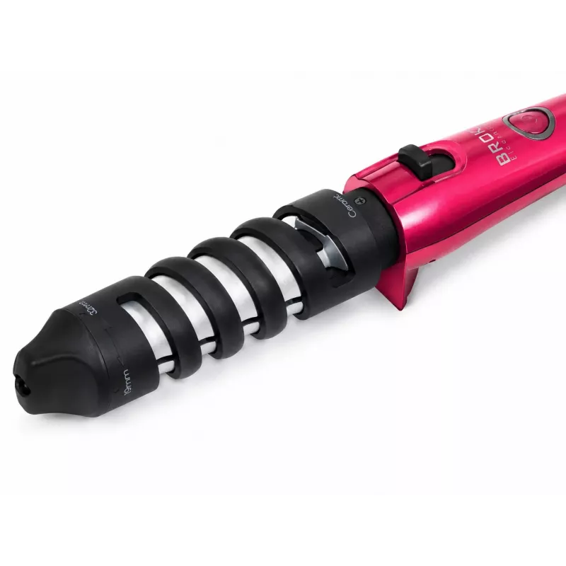 Brock HC 6201 PK Ferro de caracóis 40W modelador de cabelo, rosa