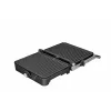 Grelhador de contacto elétrico Brock HCG 5000 SS 2000W, preto/aço