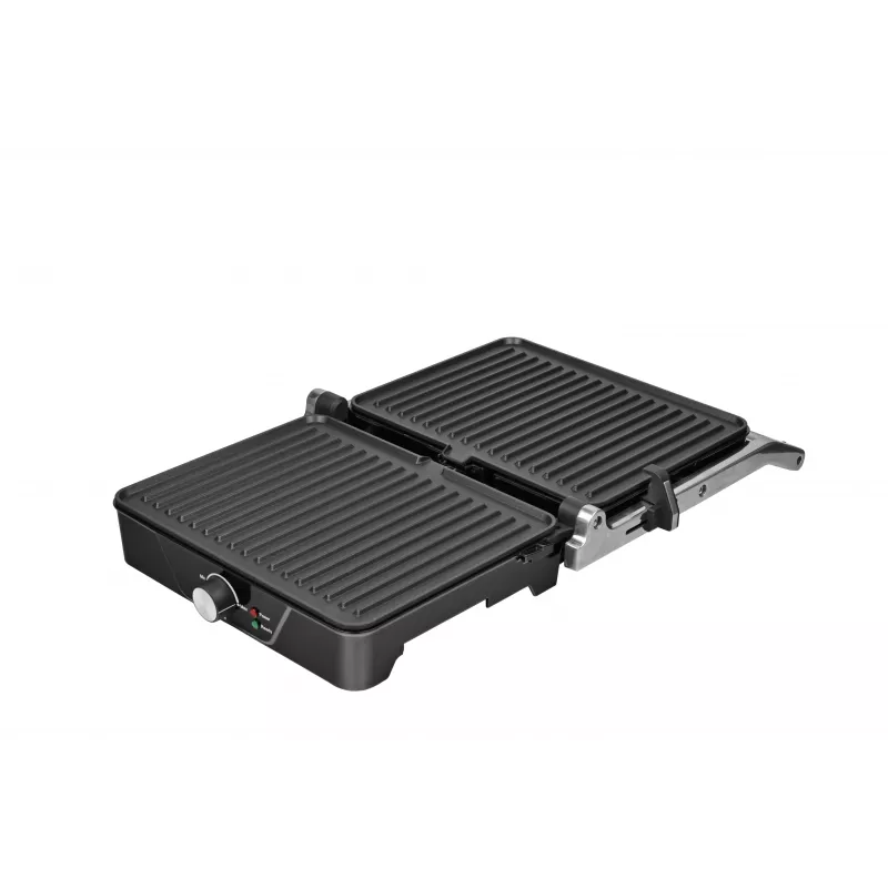 Grelhador de contacto elétrico Brock HCG 5000 SS 2000W, preto/aço