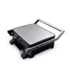 Grelhador de contacto elétrico Brock HCG 5000 SS 2000W, preto/aço