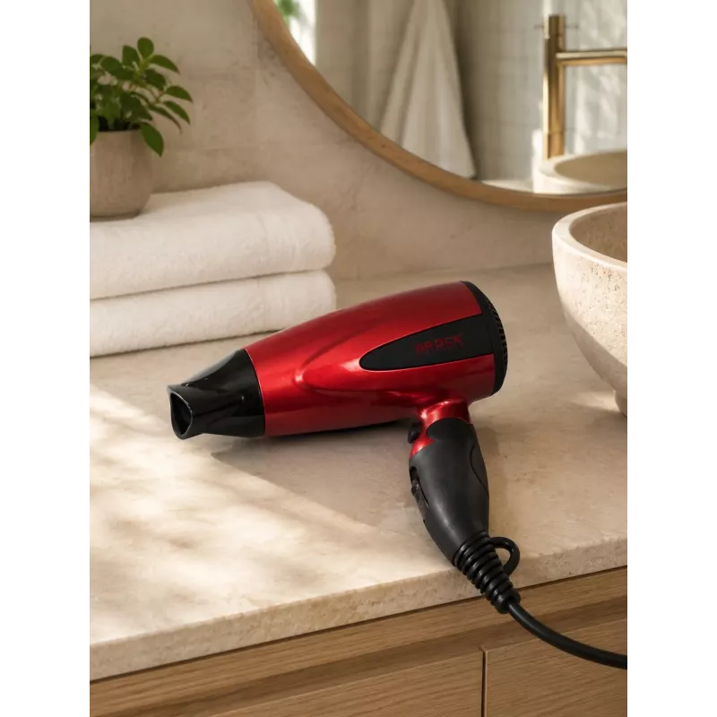 Secador de cabelo Brock HD 8501 RD 1600W, vermelho