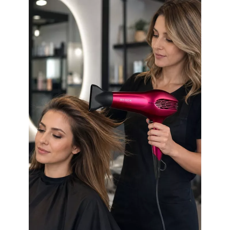Secador de cabelo Brock HD 9501 PK 1800W, rosa