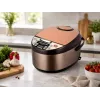 Panela elétrica multifunções Brock MC 1110 5L 900W preto/prateado