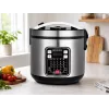Panela elétrica multifunções Brock MC 3203 5L 900W preto/aço inoxidável