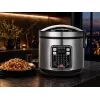 Panela elétrica multifunções Brock MC 3203 5L 900W preto/aço inoxidável