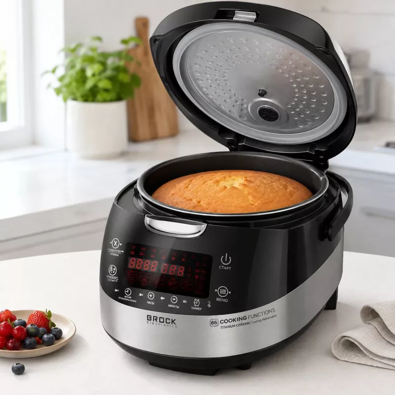 Panela elétrica multifunções Brock MC 6601 SS High Grade 5L 860W