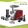 Máquina de picar carne Brock MG 1601 RD 1400W, vermelho/aço