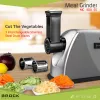 Máquina de picar carne Brock MG 1601 SS 1400W, vermelho/aço