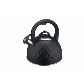 Chaleira elétrica Brock MWK 003 BK La Cuisinette 2,5 L 2200 W preta/aço
