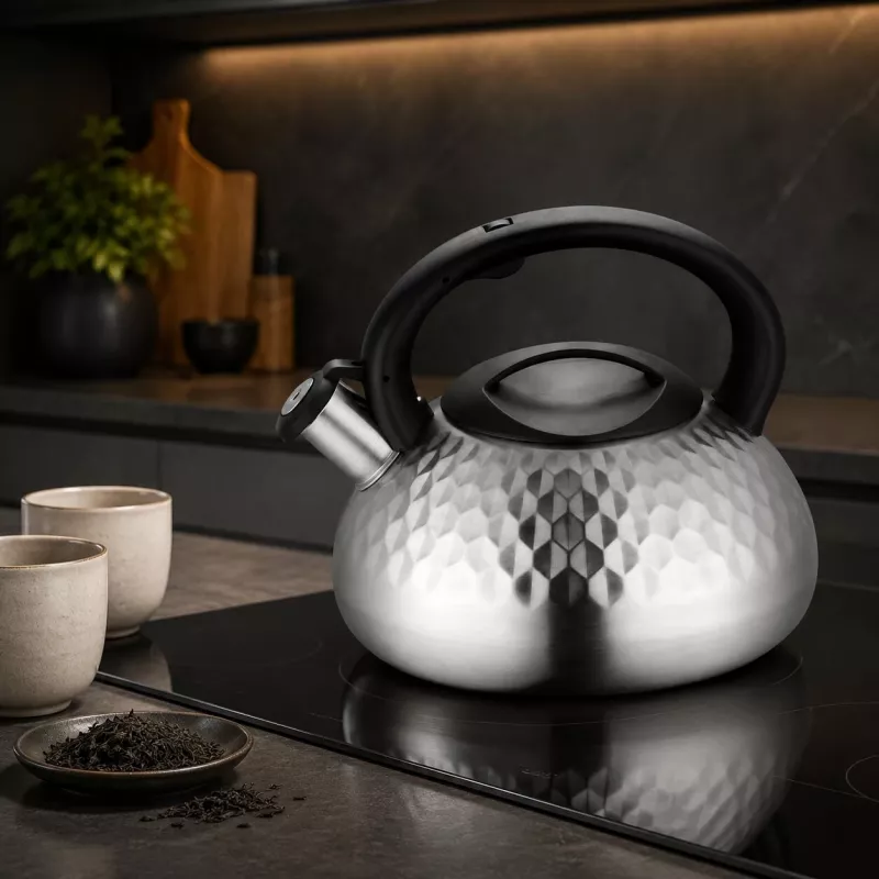 Chaleira elétrica Brock MWK 004 La Cuisinette 2,5L aço inoxidável
