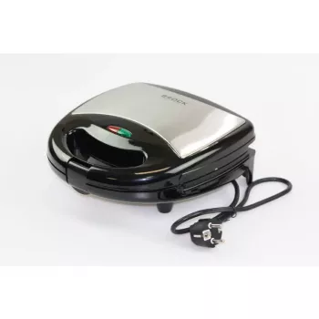 Máquina 3 em 1 Brock SSM 2004 SS sanduicheira, gofreira e máquina de frutos secos, 750W, preto/aço inoxidável