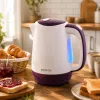 Chaleira elétrica Brock WK 08 PR 1,7L 2000W branca/roxa