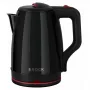 Chaleira elétrica Brock WK 5518 BK 2,0L 1500W preta com base sem fios de 360°