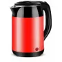 Chaleira elétrica Brock WK 5522 RD 1,8L 1500W preta/vermelha com base de 360°