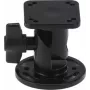Suporte de base Brodit com porca de orelhas, padrão AMPS, base aparafusada, preto