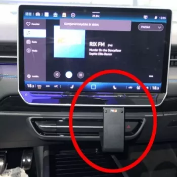 Brodit ProClip Suporte para Volkswagen ID.7 (2024-2026) - suporte para painel de bordo, condução à esquerda