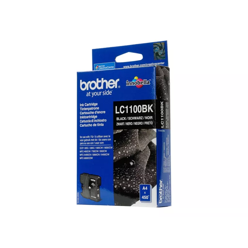 Tinteiro original Brother LC1100BK preto (300 páginas)