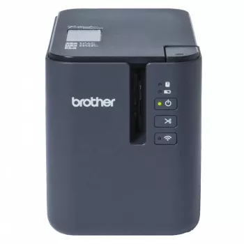 Impressora de etiquetas profissional Brother PT-P950NW com ligação a PC, Wi-Fi e Ethernet