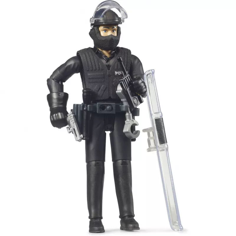 BRUDER bworld Figura de Ação Polícia Forças Especiais