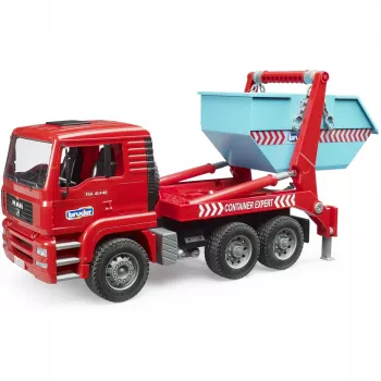 BRUDER MAN TGA camião com contentor amovível 1:16