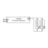 Driver LED Brumberg 17251000 DALI retangular branco 80W 230V 24V