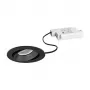 Brumberg 39379183 Conjunto de Focos Embutidos BB35 Redondo Preto 830 Fase 7W 230V Orientável Foco LED Embutido