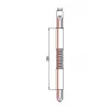Brumberg 87131080 Conector flexível para calha trifásica, preto