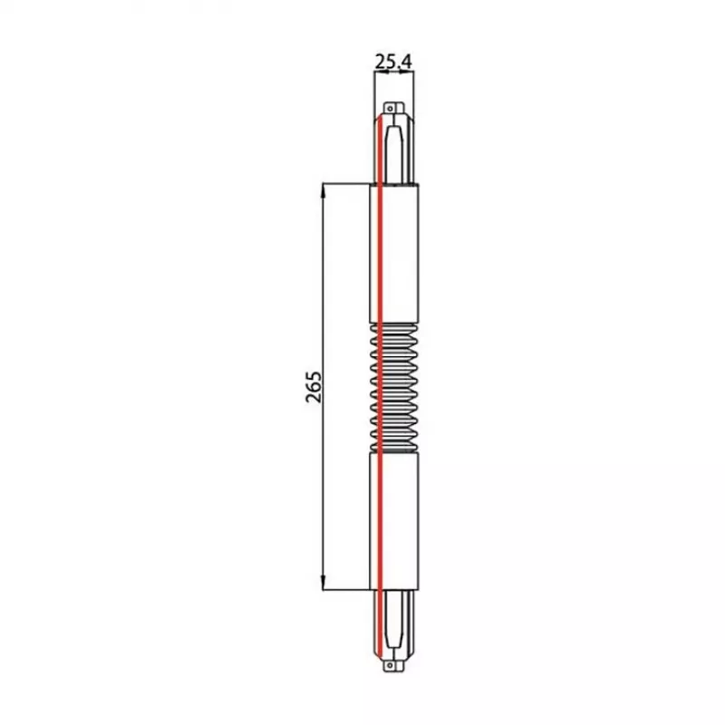 Brumberg 87131080 Conector flexível para calha trifásica, preto