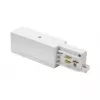 Brumberg 87167070 ONETRACK Alimentação Final para Sistemas de Calha Reguláveis/Comutáveis DALI, Branco (RAL 9003)