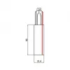 BRUMBERG ONETRACK 3-Phase DALI Switchable End Feed, branco