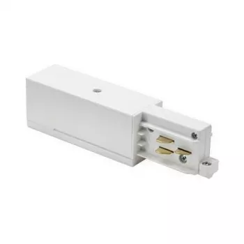 BRUMBERG ONETRACK 3-Phase DALI Switchable End Feed, branco