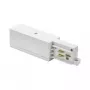 BRUMBERG ONETRACK 3-Phase DALI Switchable End Feed, branco