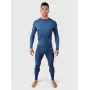 Brunotti Grenoble Calças térmicas para homem - corte slim, 92% poliéster, azul-escuro, tamanho S