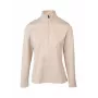 Brunotti Heronne mulher sweatshirt de polar XS Canvas - gola alta com meio fecho