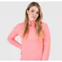 Pullover de micropolar com meio fecho Brunotti Mini-R mulher Coral M