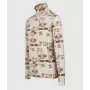 Casaco de veludo polar Brunotti Misma-Print para mulher - Tamanho S - Arctic Desert Flower