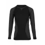 Camisola térmica de manga comprida Brunotti Tanzias para mulher - preto (S)