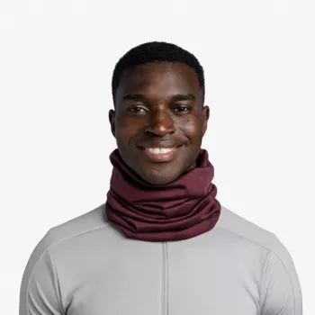 Buff Lightweight lã merino porta-objetos multifunções - granada